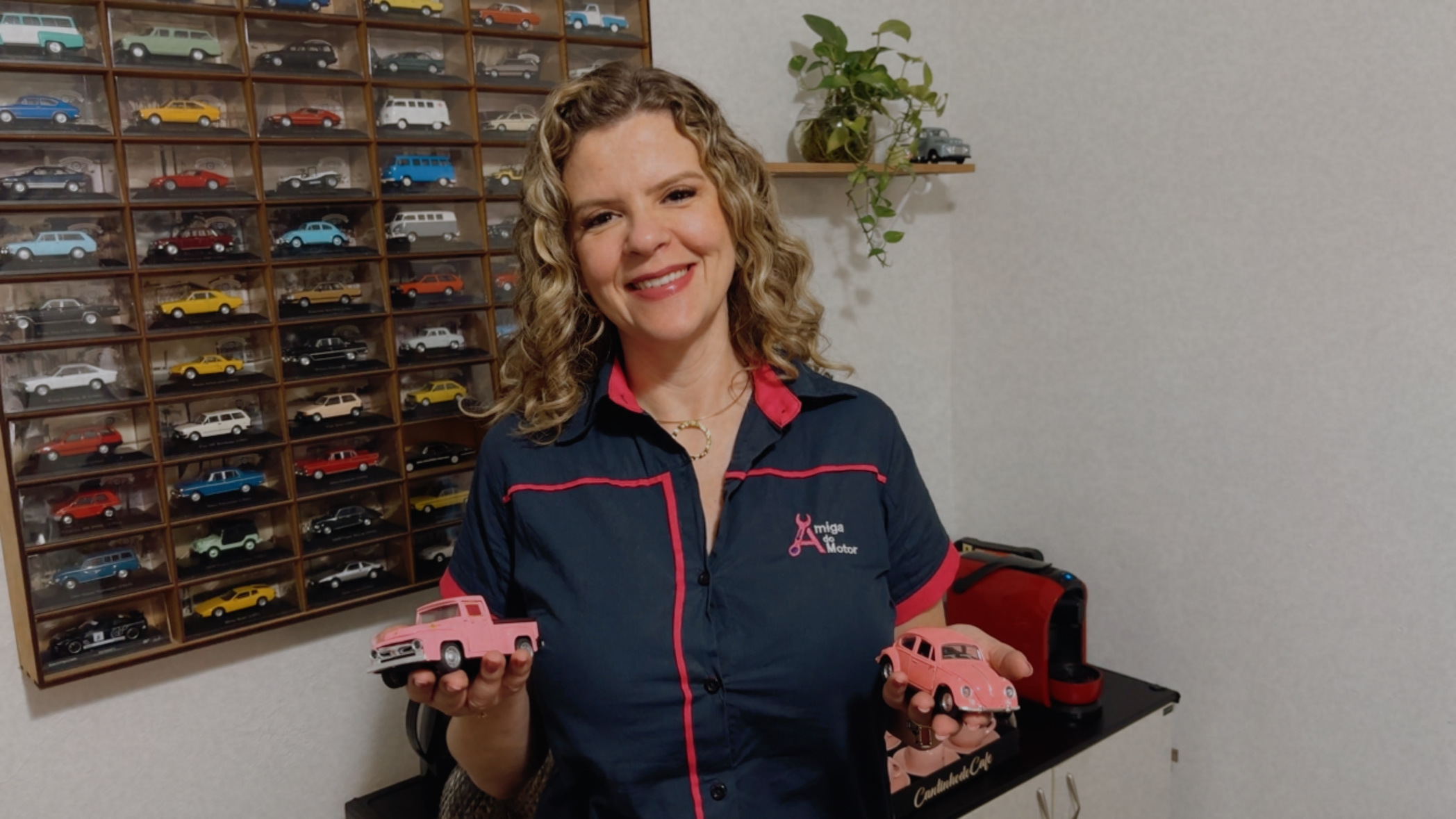 Fernanda e carrinhos